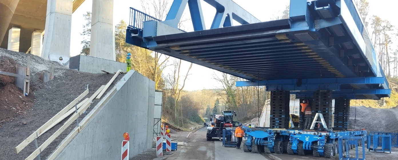 Baustelle Brücke