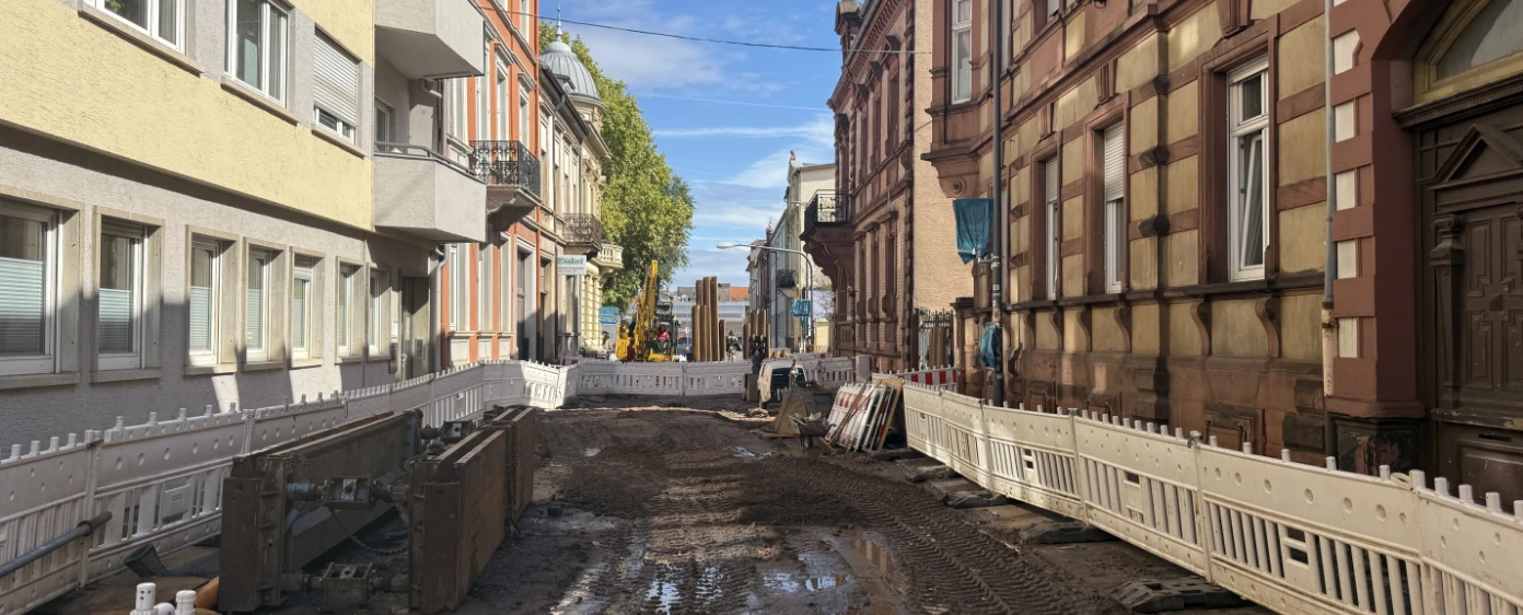 Baustelle Innenstadt